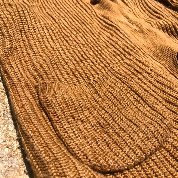 Vintage Main Street Blues Beige Cardigan - Picture 3 of 4